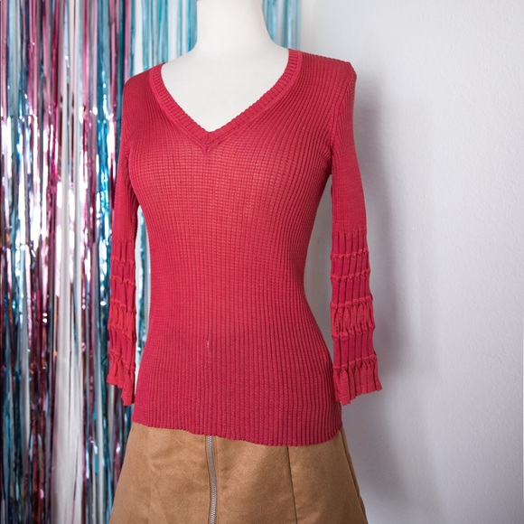 Missoni ¾ Bell Sleeved Knit Top - Picture 9 of 9